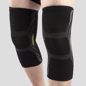 Genouillère de compression en nylon tricoté pour le cyclisme, la course, le saut à la corde, le fitness, protection thermique - Product Image 6