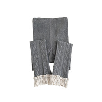 Nouveau pantalon à huit motifs en dentelle de coton, confortable pour bébés filles, idéal comme bas de pyjama ou bas de contention, avec chaussettes intégrées.