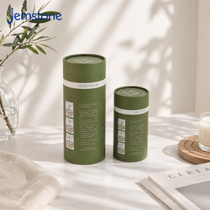 Diseño de Logotipo Personalizado, Difusor de Aroma Biodegradable, Caja Redonda de Cartón para Perfume, Tubo de Papel Kraft Barnizado, Embalaje para Velas - Product Image 6