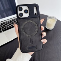Étui de téléphone portable de luxe antichoc en PC rigide avec support magnétique pour S24, vente en gros directe usine de Guangzhou