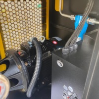 Compresseur d'air à vis rotatif industriel PM avec sécheur d'air à inverseur 30HP/22KW 10Bar 100CFM pour sablage électrique rotatif