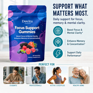 Gummies de phosphatidylsérine fabriquées aux États-Unis pour le soutien cérébral nootropique, vente en gros, marque privée, fabricant américain de gummies - Product Image 2