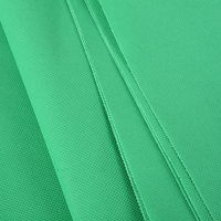 Toile de fond en mousseline légère noire, blanche et verte de 1,8 m x 2,8 m pour studio d'événements