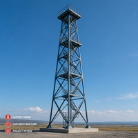 Structure en acier préfabriquée pour pont, cadre de support en acier, système de chemin de câbles préfabriqué pour projet de construction