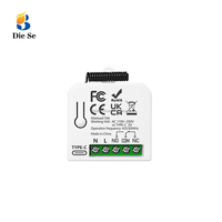 Interrupteurs sans fil RF 433 MHz, télécommande, AC110V/220V 10A 2000W 250V, portée 50m, récepteur relais 1 voie pour lumières et porte de garage