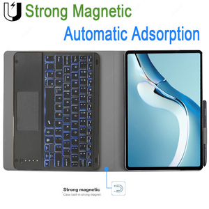 <span class=keywords><strong>2021</strong></span> nuevo BT 3,0 magnética desmontable Touchpad Teclado retroiluminado para <span class=keywords><strong>Huawei</strong></span> <span class=keywords><strong>Matepad</strong></span> 12,6 <span class=keywords><strong>Pro</strong></span> <span class=keywords><strong>2021</strong></span> con teclado - Product Image 5