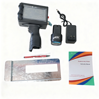 Imprimante TIJ portable à faible coût Handjet IPS-8HH254 Plus, haute performance 300 DPI, 1-25,4 mm, pour le codage de date et de marque