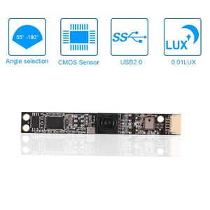 Webcam hd 120 p cmos de segurança, ângulo amplo, 1080 graus, módulo de câmera 2mp - Product Image 2