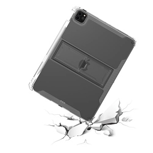 Acrylic chân đế chống sốc rõ ràng TPU Tablet Cover quay lại trường hợp đối với <span class=keywords><strong>iPad</strong></span> Pro 3 4 5 6 12.9 "2022 với chủ bút chì - Product Image 4