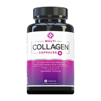 Complément de collagène en comprimés à marque privée OEM, capsules de collagène et de vitamine C pour les soins de la peau