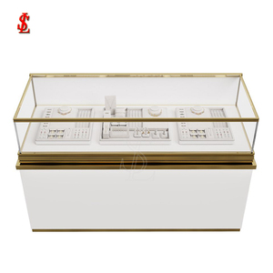 Popular Jewelry <span class=keywords><strong>Shop</strong></span> Último gabinete de escaparate de joyería de diseño moderno con muebles de exhibición personalizados - Product Image 4