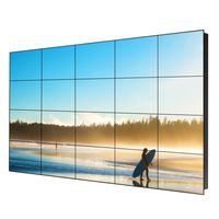 Panel tv Led lcd IPS, pasang dinding video, dinding, 800nits 1080p 4k 55 inci 3x3 asli