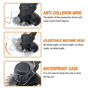 เครื่องตัดหญ้าไร้สายแบตเตอรี่ลิเธียม 21V แบบไร้แปรงถ่าน สำหรับสวน ดีไซน์ไร้สาย 21V ควบคุมการเคลื่อนที่ในสวนของคุณได้อย่างง่ายดาย - Product Image 4