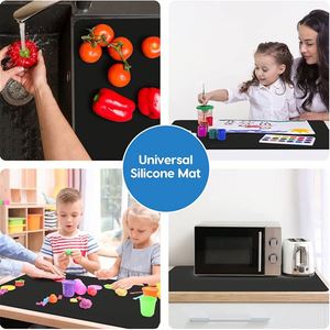 Lavable Résistant À La Chaleur Grand Tapis De Comptoir En Silicone Plus Épais Protecteur De Comptoir De Cuisine - Product Image 3