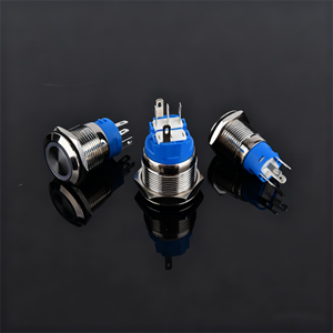 Interruttore a Pulsante con Blocco 16mm 19mm 22mm - Retroilluminato e Non Illuminato Industriale Alta Durabilità Pulsante Momentaneo - Product Image 4