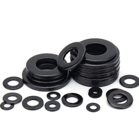 M2-M18 Black Zinc Coated 304 Stainless Steel Metric Flat Washers