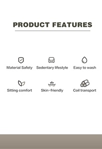 도매 라운드 2 좌석 압축 폼 소파 세트 편안한 의자 압축 소파 던지기 베개 작은 아파트 - Product Image 6