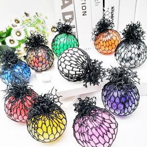 Shang Run <b>Squeeze</b> Grape Bead <b>Ball</b> TPR Stress Relief Toy For Kids And Adults Fidget Toy 8-13 Years Unisex - Product Image 1