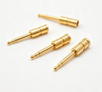 Connecteur Adaptateur Personnalisé OEM, Broches Terminales en Laiton Plaqué Or, Usinage CNC par Électro-érosion à Fil, Tolérance de Précision pour Applications Automobiles