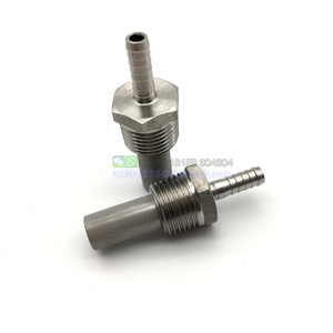 Filtro em Linha de Metal Poroso Sinterizado de Microns SS com Conexão de Mangueira para Aerador de Cerveja Artesanal e Bomba de Oxigênio - Product Image 3