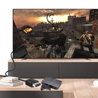 Kabel HDTV untuk PS1 PS2 untuk Pemutar Game USB Mikro 720P 1080P PAL NTSC Audio Video Kabel Konverter Ekstensi Kompatibel dengan HDMI