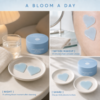 Patchs Hydrogel Hydratants Visage et Yeux OEM Personnalisés à l'Acide Hyaluronique B5, Forme Cœur, Multi-Zones, pour une Peau Éclatante et Hydratée – Produits de Soin Beauté