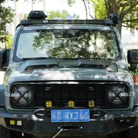 Cache de capot noir en ABS nouvellement amélioré, compatible avec les accessoires GWM Tank 300