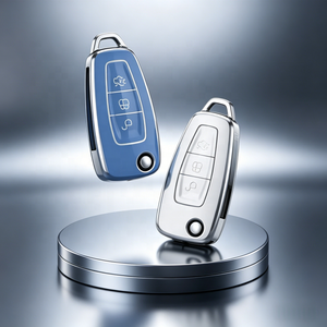 Coque de clé de voiture en TPU à prix réduit pour Ford Focus, Escort, Ecosport, Mondeo, Kuga, Edge, Territory, Escape - Product Image 1