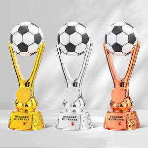 Vente en gros de gros souvenirs en métal personnalisés Trophées et médailles du sport Trophée mondial de la coupe Prix sportifs - Product Image 5