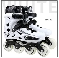 Patins à roulettes de slalom professionnels RS, 4 roues en ligne, chaussures de patinage personnalisées, chaussures de patinage freestyle pour patineurs adultes
