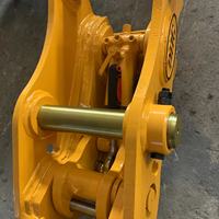 Attache Rapide Manuelle pour Godet JCB 3CX, Coupleur Mécanique pour Mini-Pelle CAT305, CASE580, CAT428F, Chargeuse VOLVO BL71
