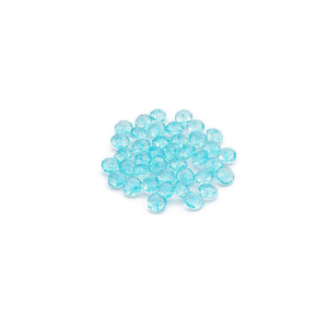 Ilan Abalorios Perline Rondelle Sfaccettate Blu Chiaro da 10 mm 15 g per la creazione di gioielli - Product Image 2