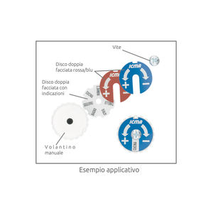 ท่อร่วมเชิงเส้นที่มี2ก๊อกเครื่องมือหมุน1 "X1/2ทาง - Product Image 5