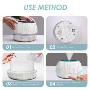 Difusor de aceite esencial eléctrico de 1000ML con altavoz <span class=keywords><strong>Bluetooth</strong></span> y humidificador 1 año de garantía para aromaterapia de habitaciones grandes - Product Image 4