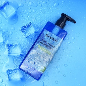 Gel de ducha orgánico de menta con logotipo personalizado, Gel de baño con fragancia Exfoliante para la piel, Limpieza Profunda, lavado corporal fresco de verano - Product Image 3