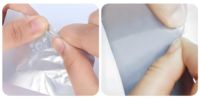 Rouleau de papier pour imprimante thermique 4x6 personnalisé en gros, autocollants adhésifs thermosensibles, modèle BQZ04005 pour cadeaux et artisanat