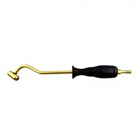 Air Chuck 30cm X 8mm Tire Inflation Rod Hand Tool with Polyester/Metallic/Cotton Materials for Vehicle Auto Repair
