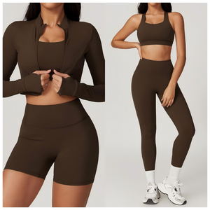 5-ملابس رياضية مخصصة للفتيات بالجملة-ملابس رياضية نشطة للياقة البدنية - Product Image 4