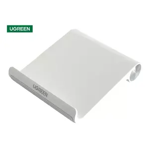 Ugreen Adjustable <b>Tablet</b> <b>Stand</b> Desktop Holder White Plastic 12.5 Cm Height 100 Degree Rotation Clamp Mount for Single <b>Tablet</b> <b>PC</b> - Product Image 4