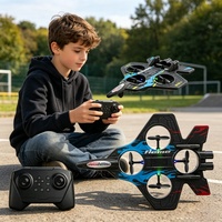WGNRC V60 Avion de Chasse RC Économique en Mousse EPP, Jouet Planeur, Avion de Chasse RC Acrobatique, Jouet Avion RC de Cascade