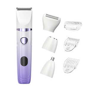Depiladora Eléctrica 4 en 1 para Mujer, Recortadora de Vello Púbico, Depiladora Corporal sin Dolor para Piernas, Axilas y Rostro, con Pantalla LED - Product Image 5