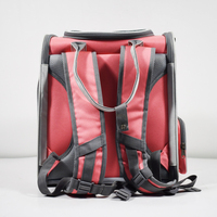 Sac de transport pour animaux de compagnie en maille souple bleue, détachable, avec porte latérale, pour chat et chien, vente chaude aux États-Unis