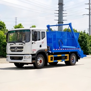 Camion benne à bras articulé Dongfeng 4x2 avec bras de chargement hydraulique pour déchets - Product Image 6