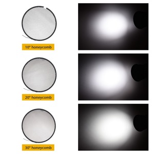 7 inch tiêu chuẩn phản xạ + 6 cái nhiếp ảnh tổ ong lưới + 1 cái khuếch tán Hội Đồng Quản Trị - Product Image 2