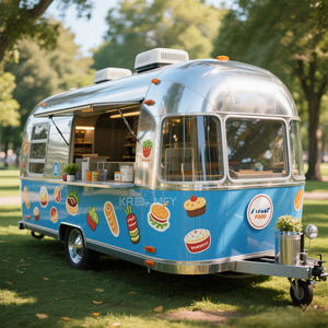 2025 Outdoor Street Small Concession Mini Mobile Fast Food Trucks Trailer With Full <b>Kitchen</b> <b>For</b> <b>Sale</b> In Usa - Product Image 2