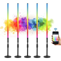 Barre lumineuse d'ambiance RGB TL-130Pro avec contrôle intelligent par application, 120 cm (4 pieds), 36 W, tube LED pour éclairage de scène DJ et soirées dansantes