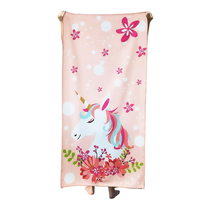 High Quality Hawaiian Style Printed Beach Towel Rectangle Design for Home Gym Use Oeko Certified Wholesale Custom Logo