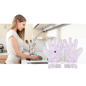 Gants en cire de <span class=keywords><strong>paraffine</strong></span> pour les mains et les pieds avec logo personnalisé, masque de beauté, hydratation de la peau, chaussettes hydratantes en cire de <span class=keywords><strong>paraffine</strong></span> pour spa à la <span class=keywords><strong>paraffine</strong></span> de 10 minutes - Product Image 3