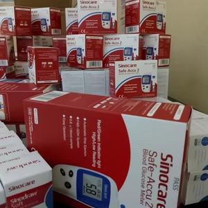 Sinocare Safe ACCU 2 Blood Glucose Meter <strong>Strip</strong> Factory Price Multi Monitoring System Electric <strong>Diabetic</strong> Test <strong>Strips</strong> (50PCS/BOX) - Product Image 3