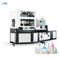 Machine de moulage par injection-soufflage à haute efficacité, automatique, pour bouteilles cosmétiques, pour bébés et produits chimiques quotidiens, en HDPE et PP, de 5 ml à 800 ml